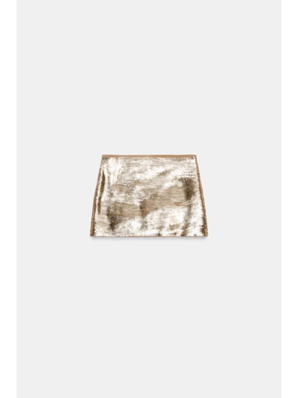 ZARA SEQUIN MINI SKIRT 3210/401/735